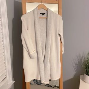 Ann Taylor long sweater coat